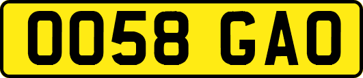 OO58GAO