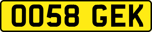 OO58GEK