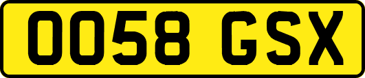OO58GSX