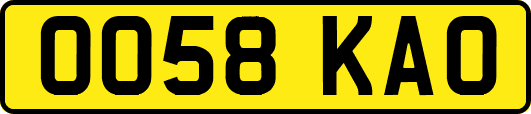 OO58KAO