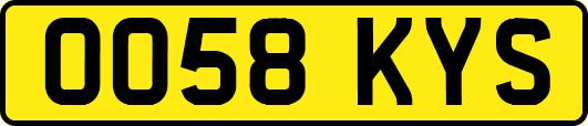 OO58KYS