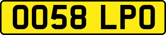 OO58LPO