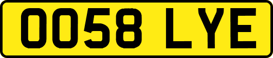 OO58LYE