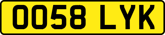 OO58LYK