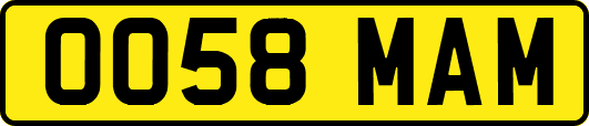 OO58MAM