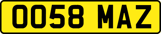 OO58MAZ
