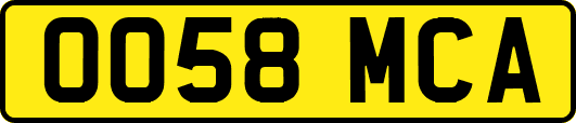 OO58MCA