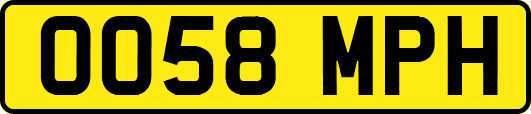 OO58MPH