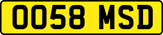 OO58MSD