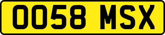OO58MSX