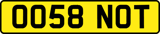 OO58NOT