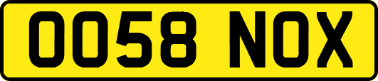 OO58NOX