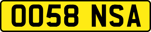 OO58NSA