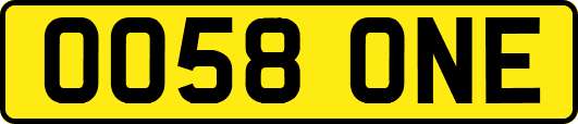 OO58ONE