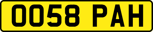 OO58PAH