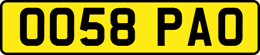 OO58PAO