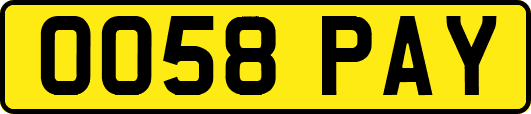 OO58PAY