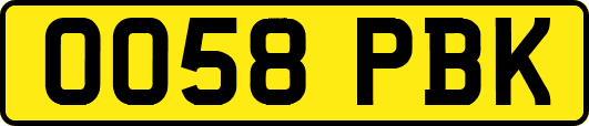 OO58PBK