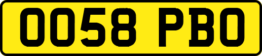 OO58PBO