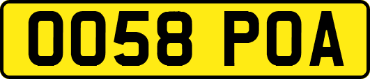 OO58POA
