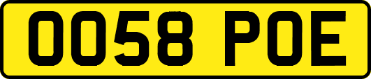 OO58POE