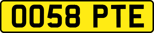 OO58PTE