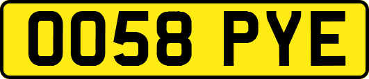 OO58PYE