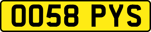 OO58PYS