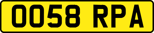 OO58RPA