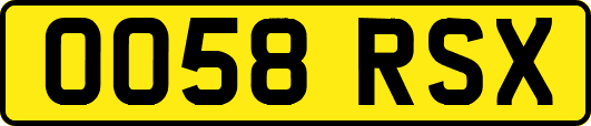 OO58RSX