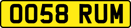OO58RUM
