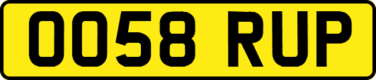 OO58RUP