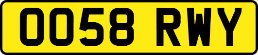 OO58RWY