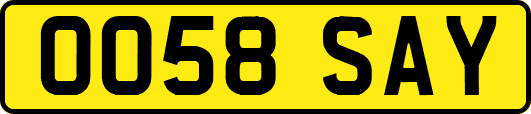 OO58SAY