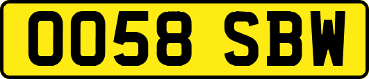 OO58SBW