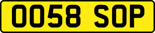 OO58SOP