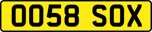 OO58SOX