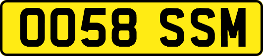 OO58SSM