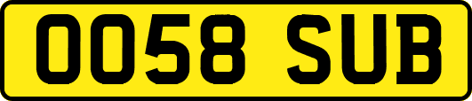OO58SUB