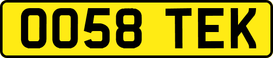OO58TEK