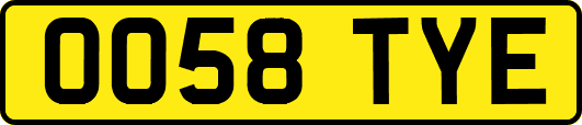 OO58TYE