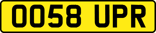 OO58UPR
