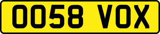 OO58VOX