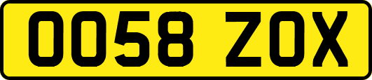 OO58ZOX