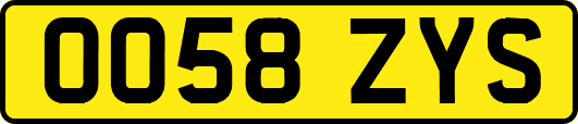 OO58ZYS