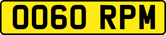 OO60RPM