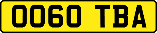 OO60TBA