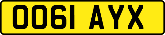 OO61AYX
