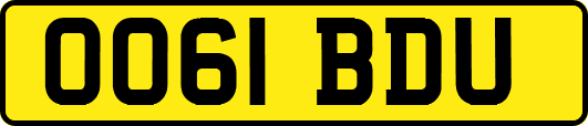 OO61BDU