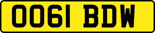 OO61BDW